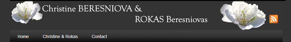 Beresniovas and Beresniova Website Banner (2013)