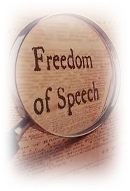 Free speech icon
